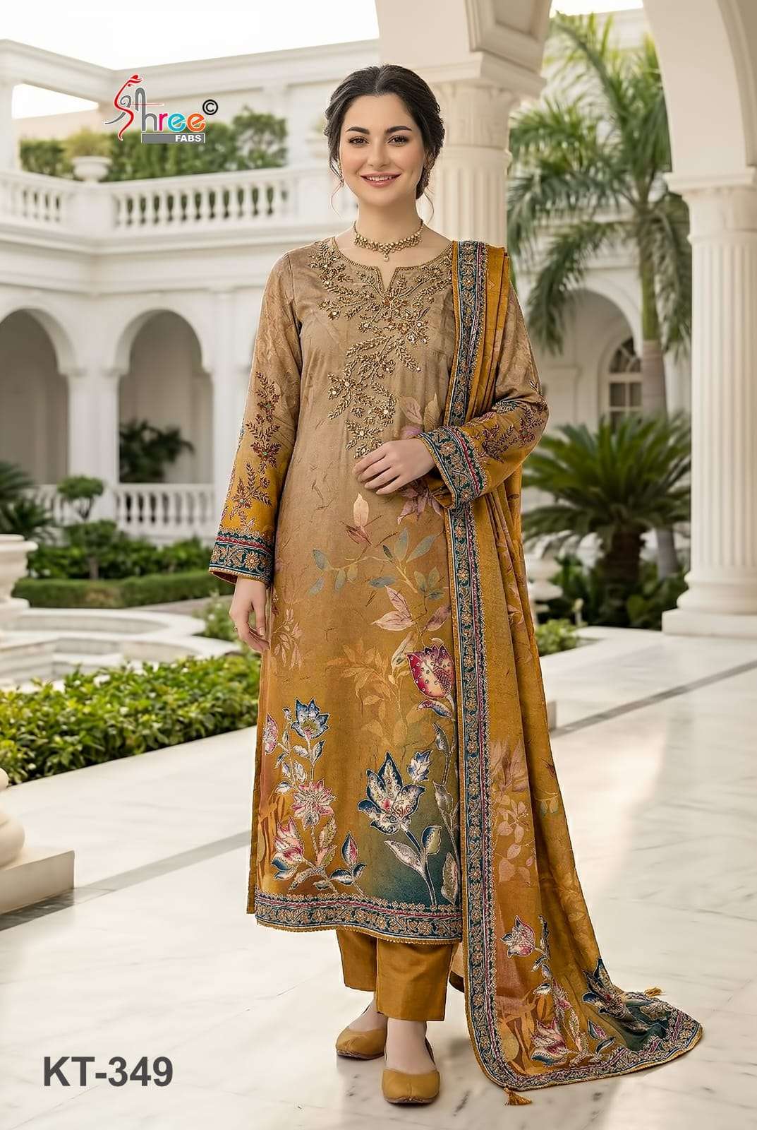 DESIGN NO. KT - 349 BY SHREE FABS